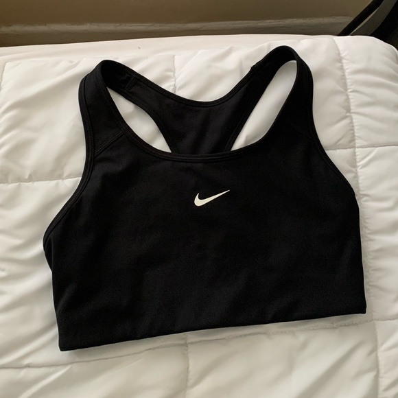 Black Dri-FIT Swoosh Sports Bra - Picture 4 of 4